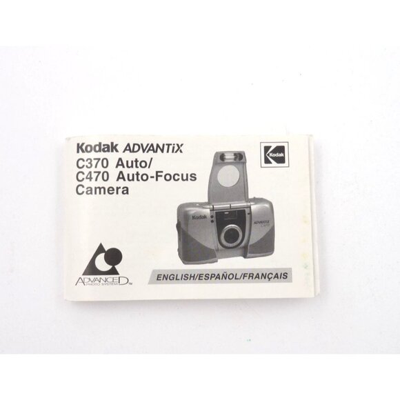 Kodak Advantix C470 APS Point & Shoot AF Film Camera w/ manual - Picture 8 of 8